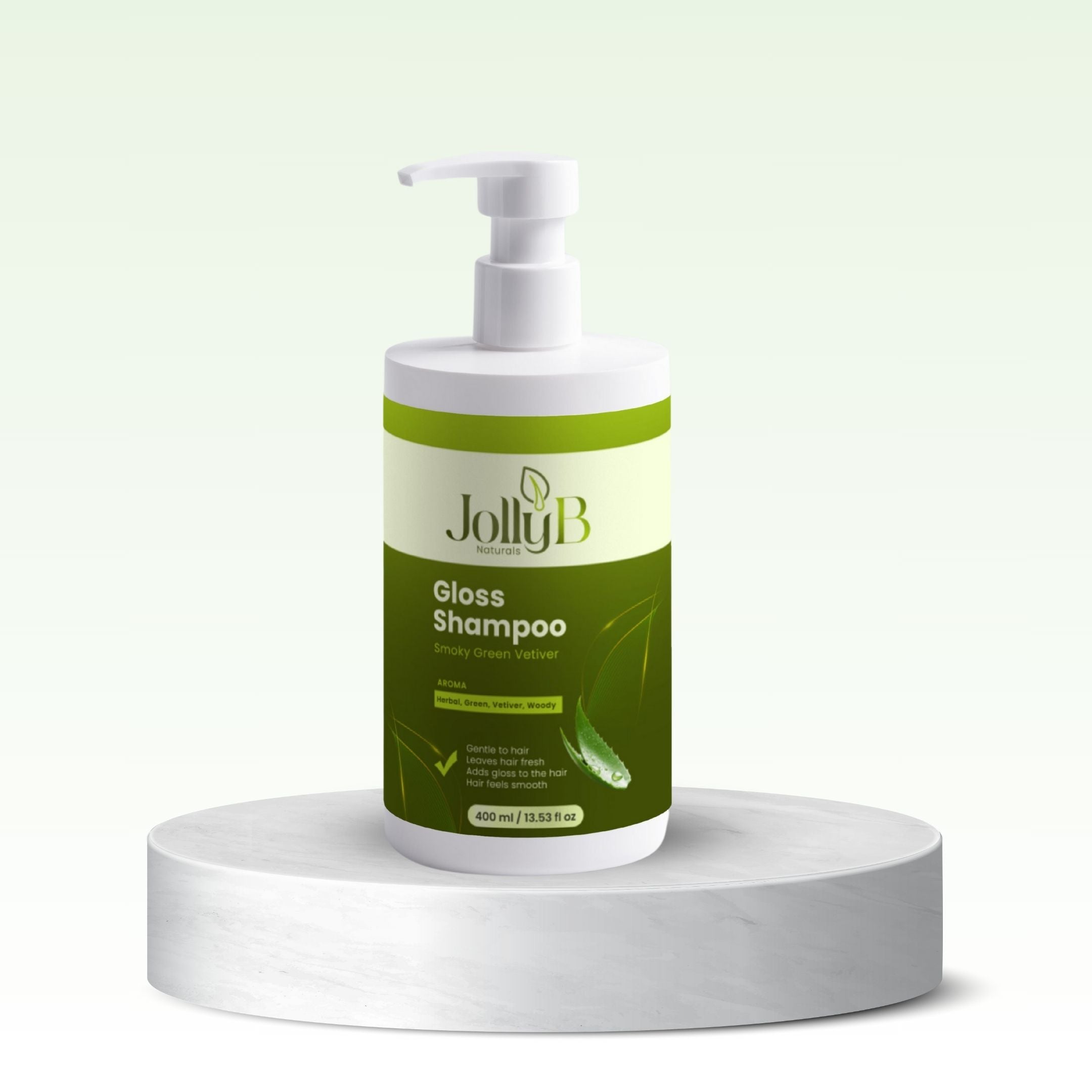 Gloss Shampoo, Smoky Green Vetiver