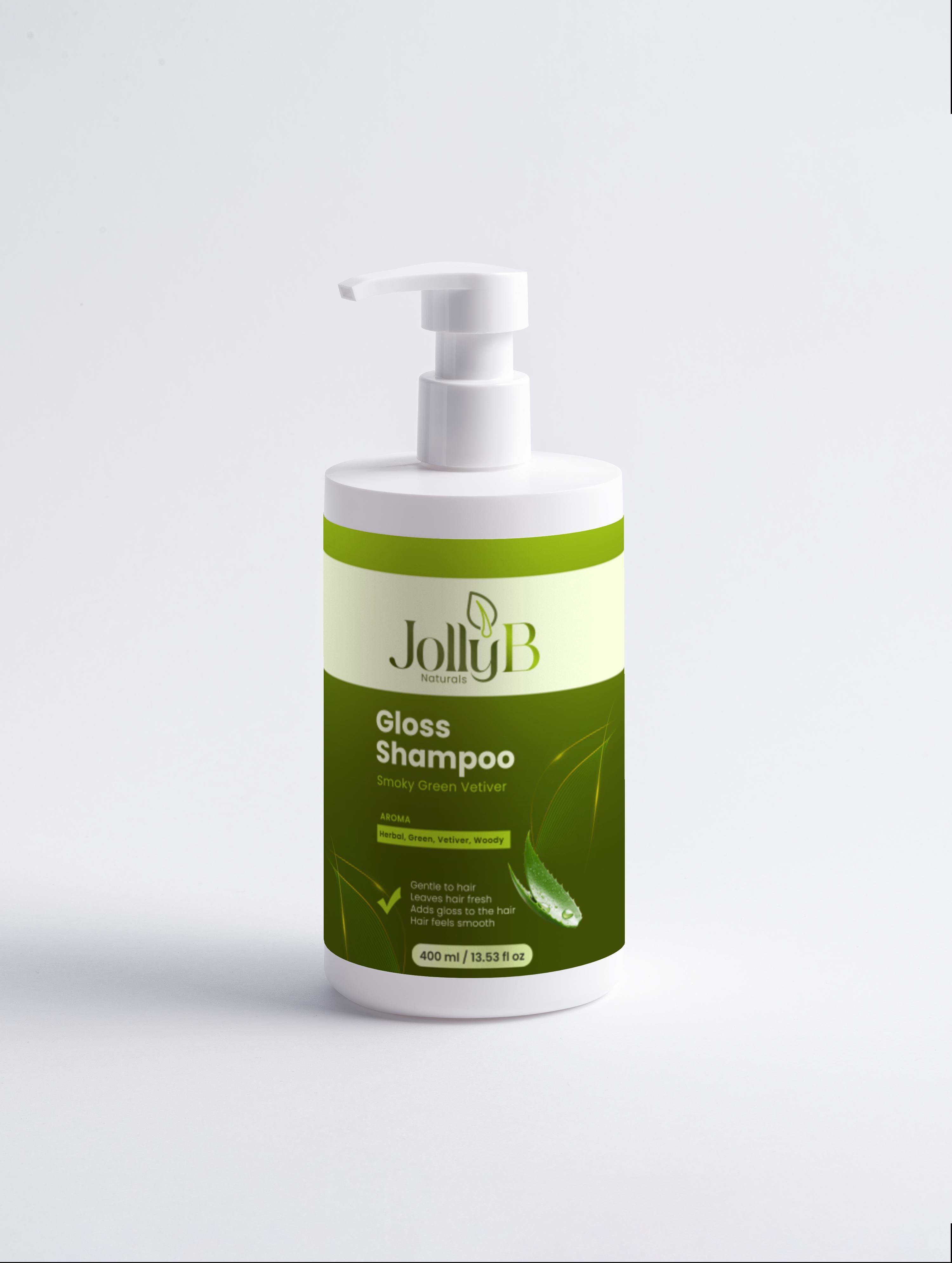 Gloss Shampoo, Smoky Green Vetiver